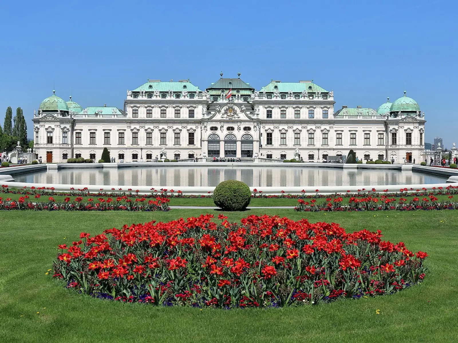 Schloss Belvedere, Oberes Belvedere